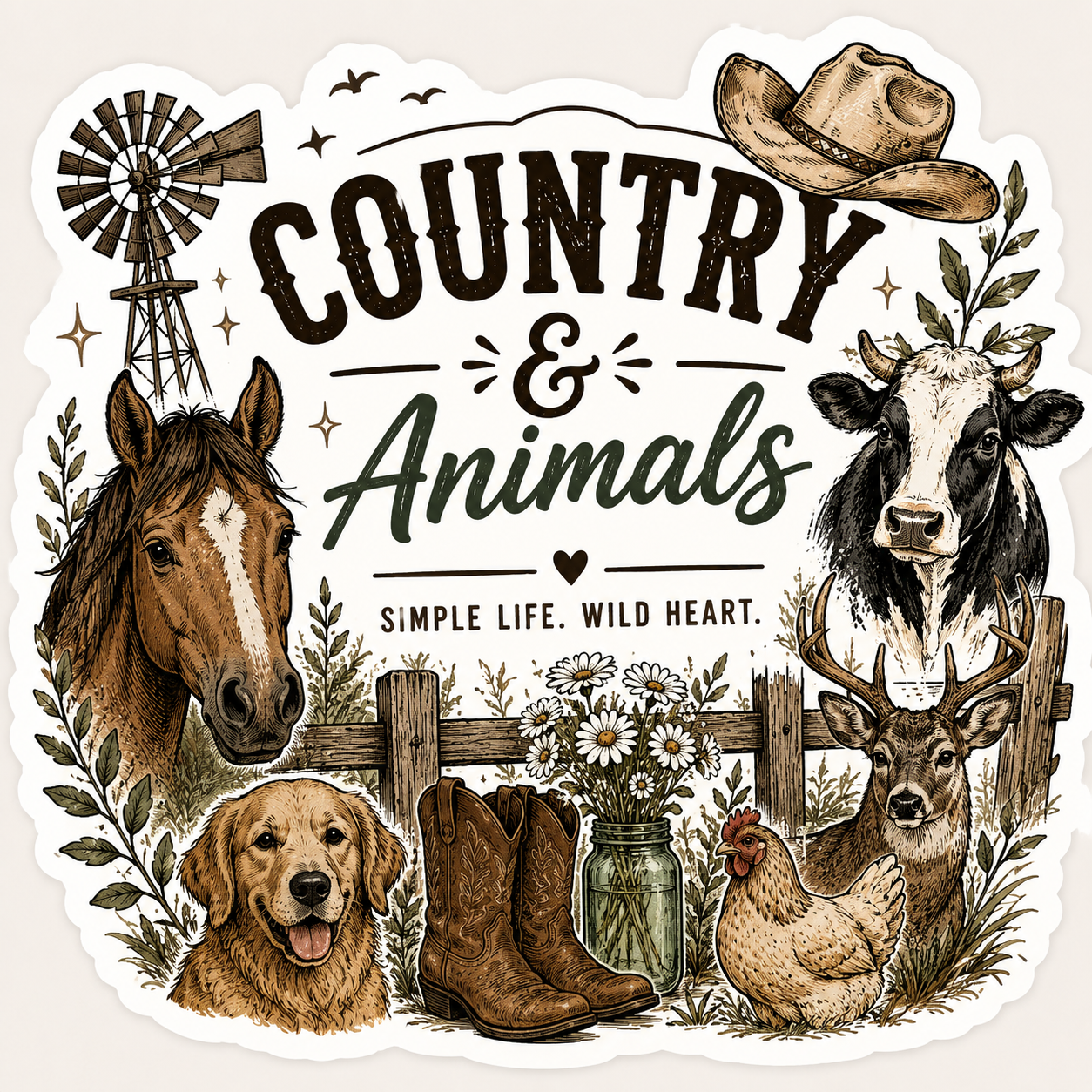 Country & Animals