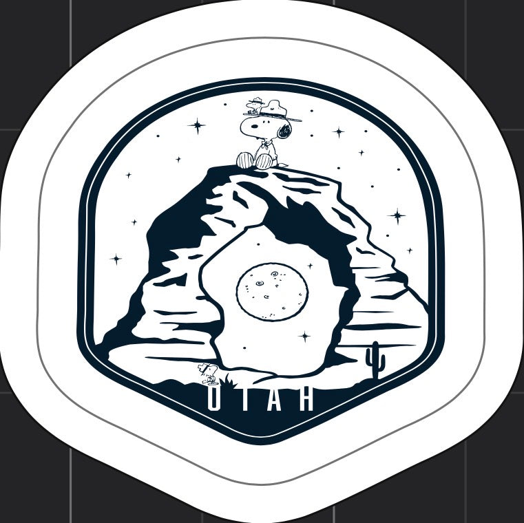Utah Delicate Arch Adventure Sticker