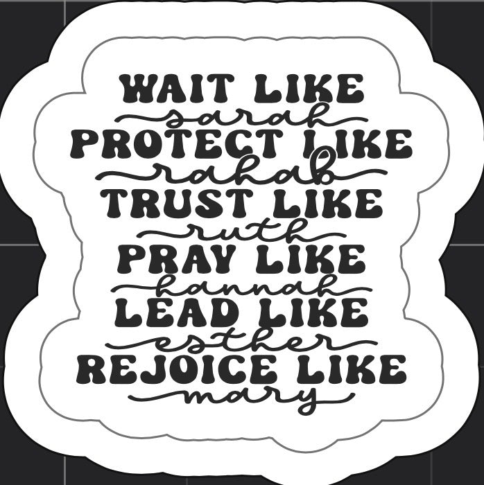 Women of Faith Sticker