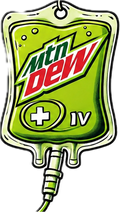 Mountain Dew IV Sticker