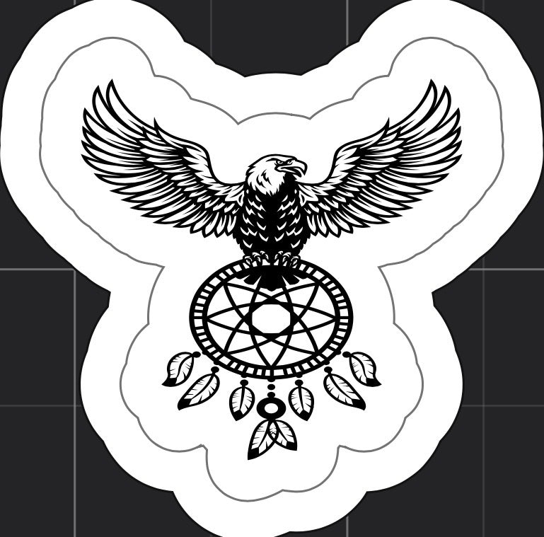 Eagle Dreamcatcher Sticker