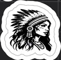 Native Spirit – Woman Sticker